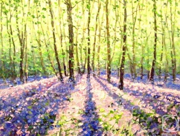 Художник Евгений Гавлин Весна пейзажи