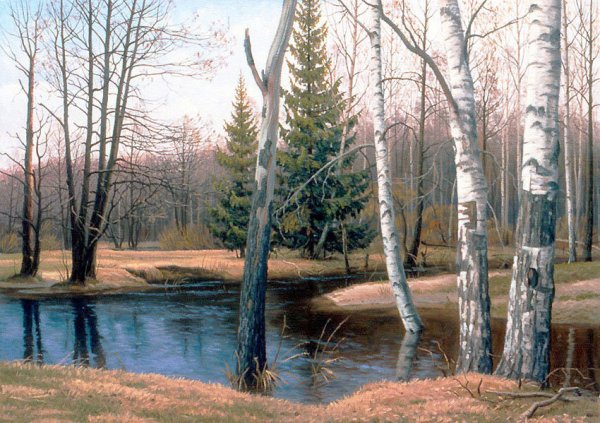 «Весна в лесу» Юрия Мелькова