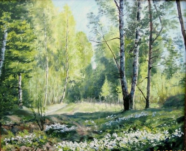 «Весна в лесу» Юрия Мелькова