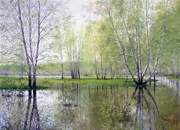 Репин Дмитрий Петрович пейзажист