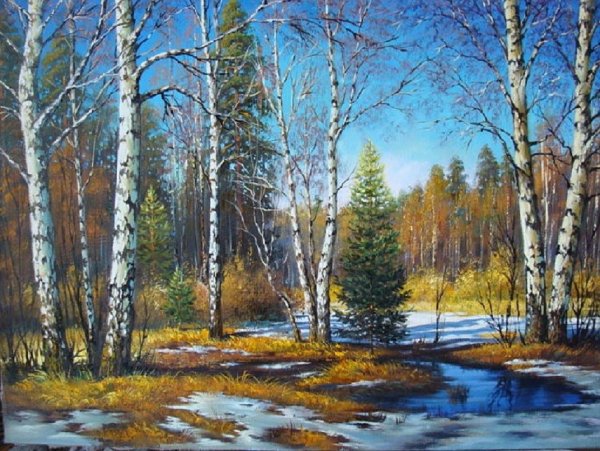 «Весна в лесу» Юрия Мелькова