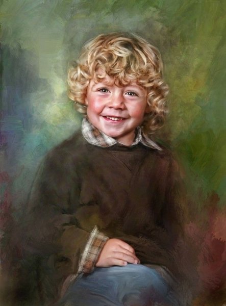 Художник Ромеро Редондо дети