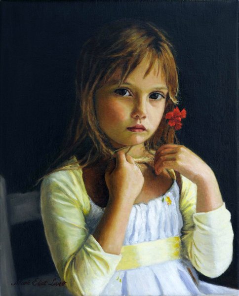 Светлана Белова портрет маслом на холсте