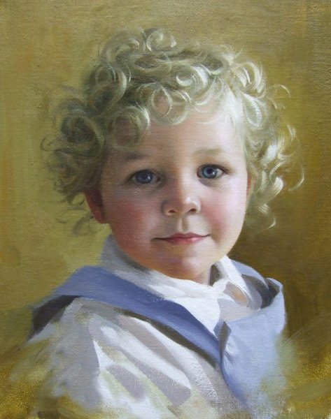 Маковский детский портрет