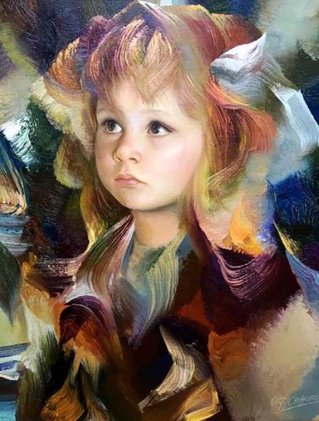 Дети в современной живописи