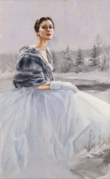 Майя Плисецкая портрет