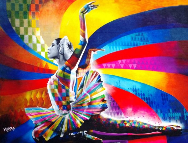 Панно Майя Плисецкая