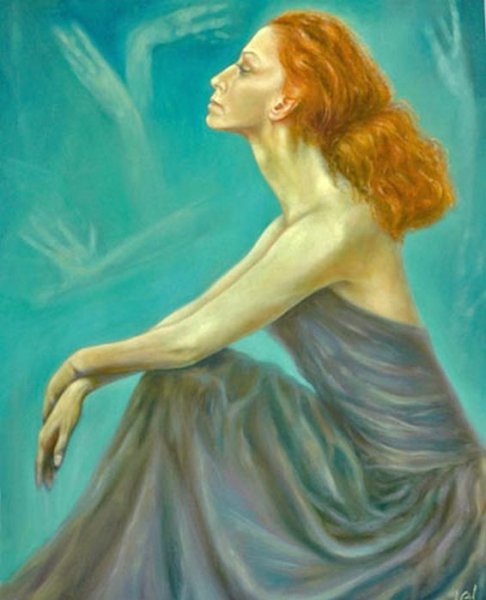 Живописные портреты Майи Плисецкой