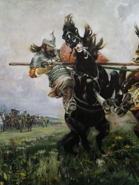 Челубей и Пересвет битва