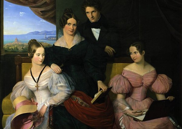 Групповой портрет семьи герцога Йозефа Саксен