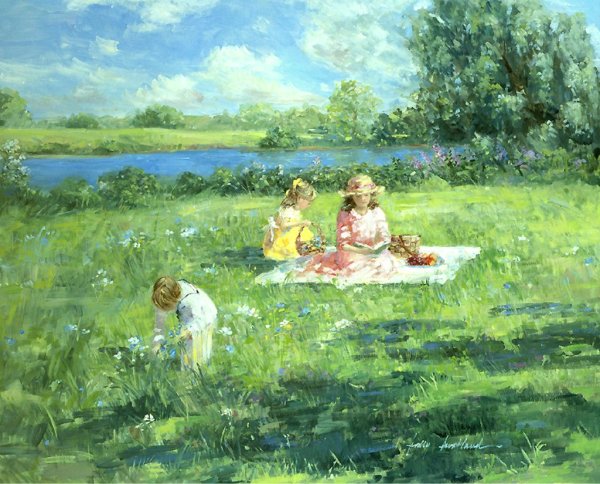 Картина лето