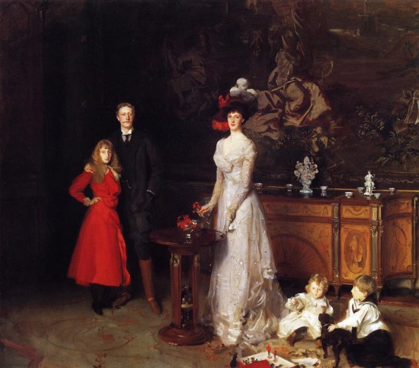 Сарджент the-Marlborough-Family-1905