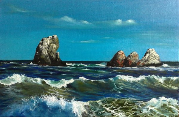 Художник маринист Сергей Лим