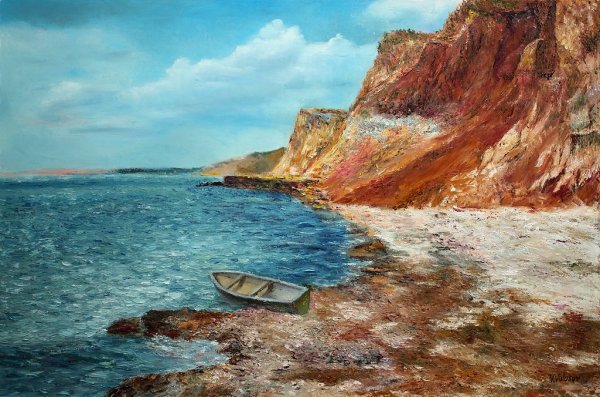 Картина Скалистый берег