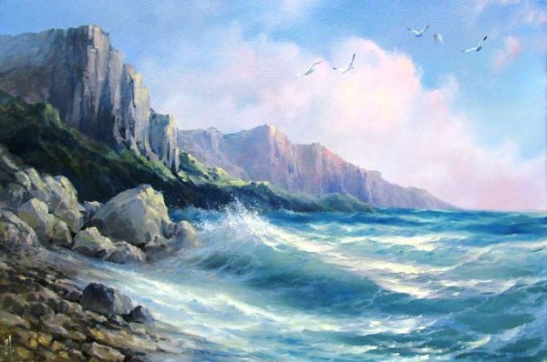 Сергей Свиридов крымские пейзажи