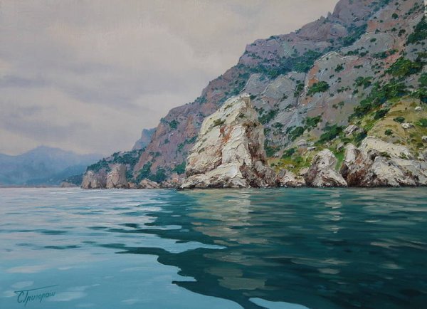 Крымский художник Сергей Свиридов картины