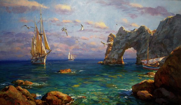 Море Крым маслом Сергей Свиридов