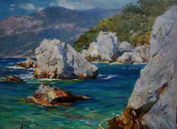 Сергей Свиридов крымские пейзажи