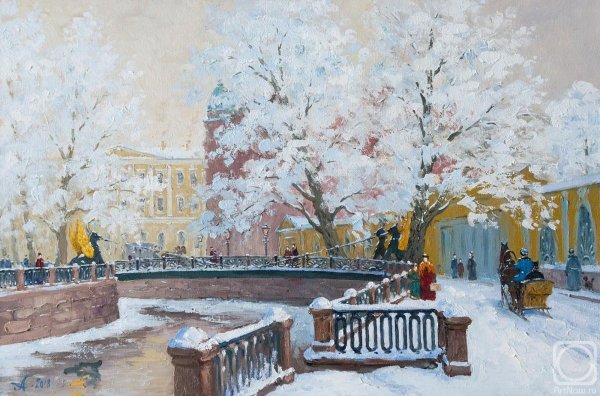 Художник Александр Александровский Петербург картины