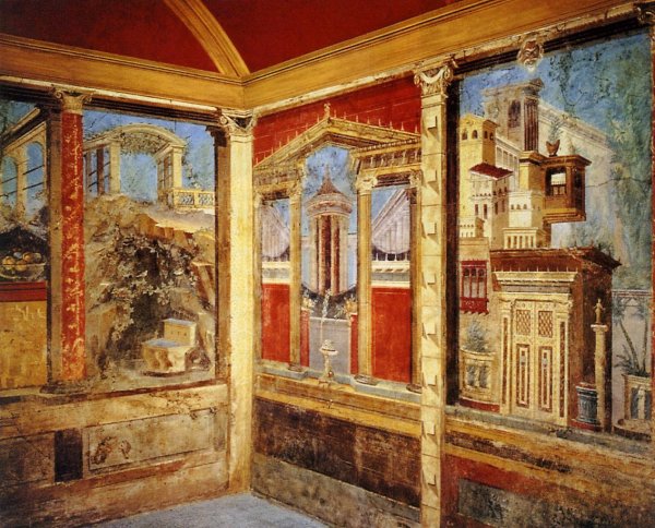 Вилла Боскореале фрески