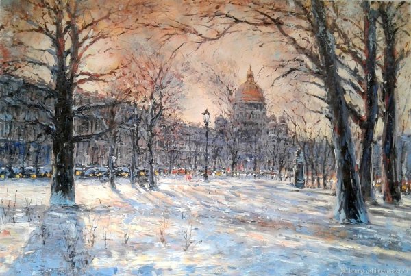 Художник Александр Александровский Петербург картины