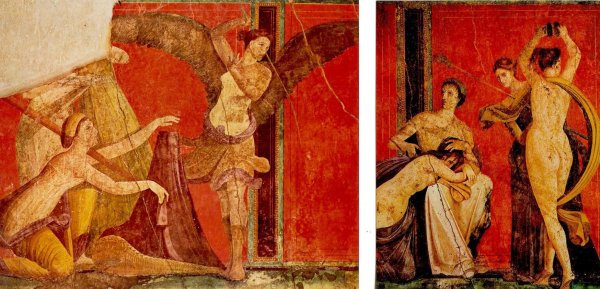 Фрески виллы мистерий в Помпеях
