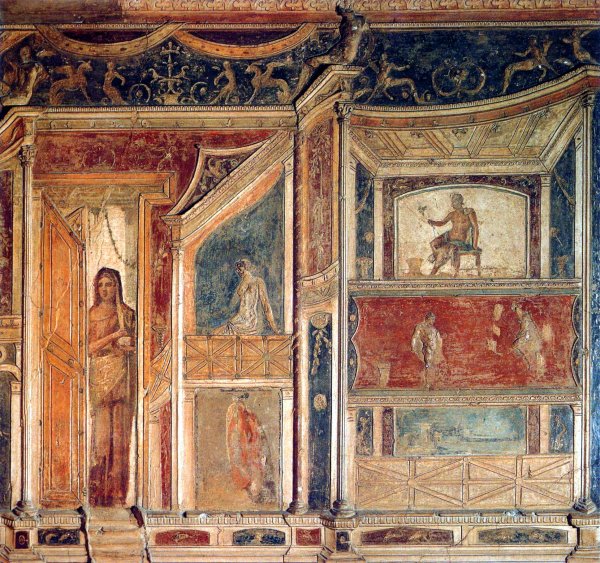 Вилла Боскореале фрески