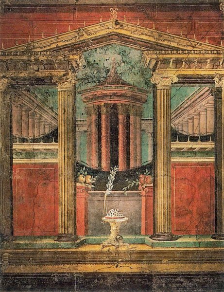 Вилла Боскореале фрески