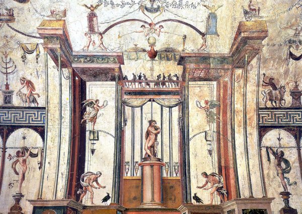 Вилла Поппеа, Оплонтис фрески