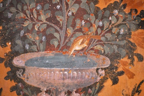 Древний Рим помпейская фреска стиль