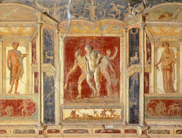 Вилла Боскореале фрески