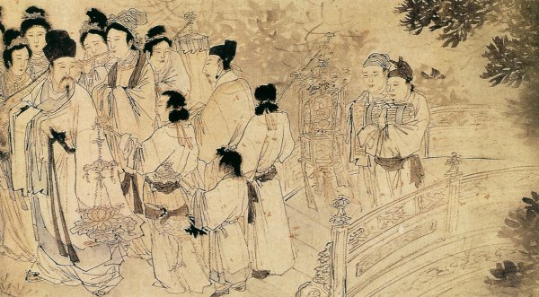 Средневековая китайская Пейзажная живопись