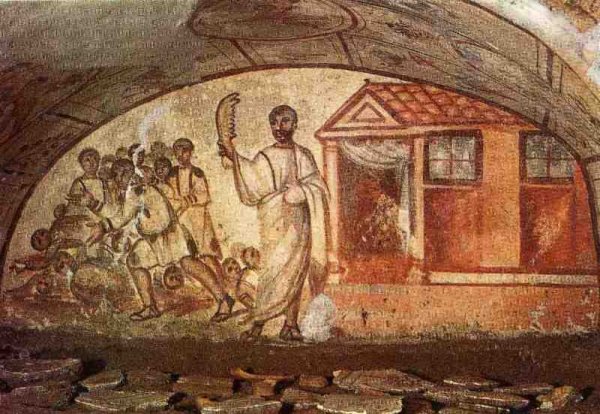 Фрески катакомб Раннехристианское искусство