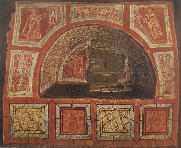 Добрый Пастырь катакомбы Присциллы