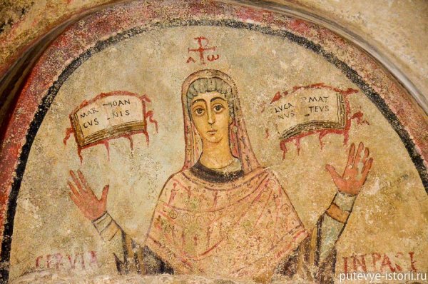 Фрески катакомб Раннехристианское искусство