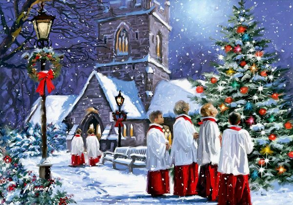 Сочельник у западных христиан