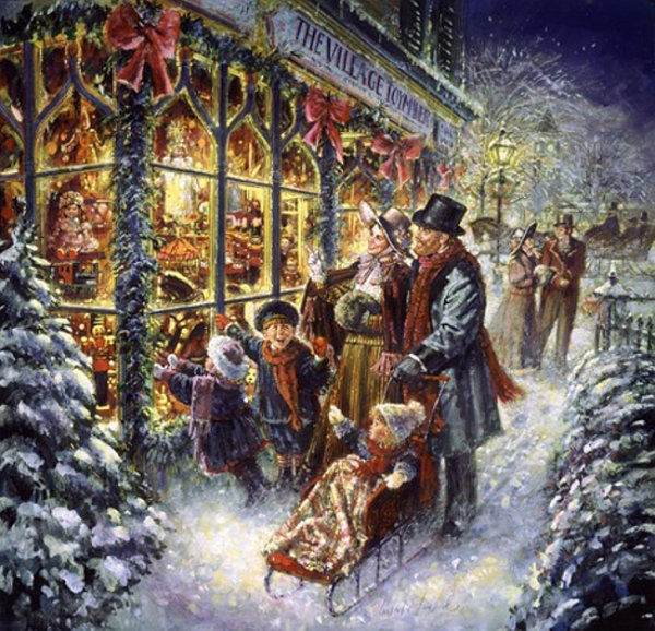 Nitex Рождество набор для вышивания крестиком 72.5х48 см