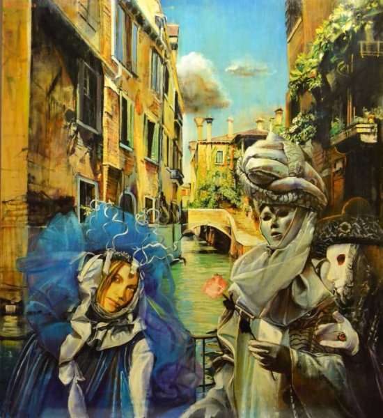 Венецианский карнавал иллюстрации