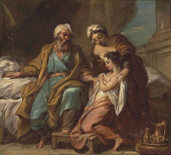 Авраам, Сарра, Исаак, Агарь, Измаил