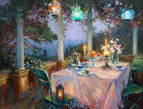 Сергей Свиридов художник картины летний