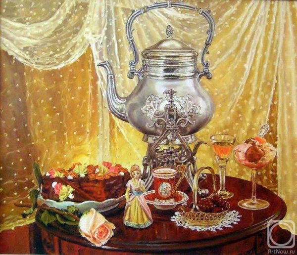 Джузеппе де Ниттис Breakfast in the Garden