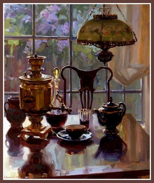 Художник Владимир Жданов зима натюрморты