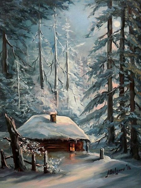 Саврасов Хижина