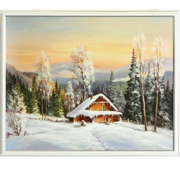 Владимир Чернов картины зима