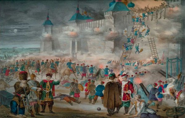 16 Месячная Осада поляками Троице Сергиева монастыря