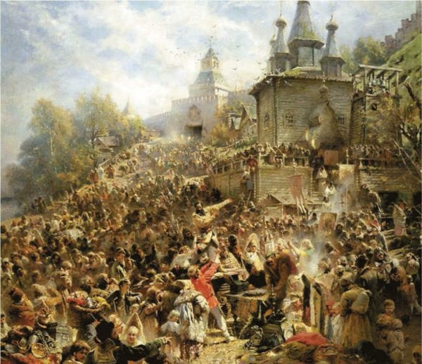 Картина воззвание Минина 1612