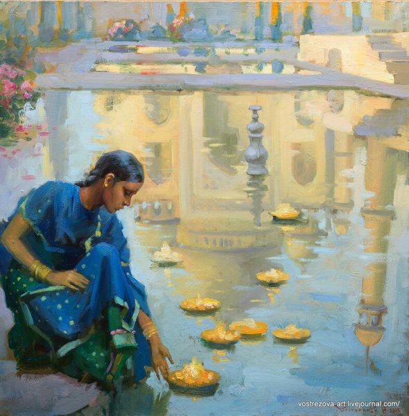 Анастасия Вострецова Индия