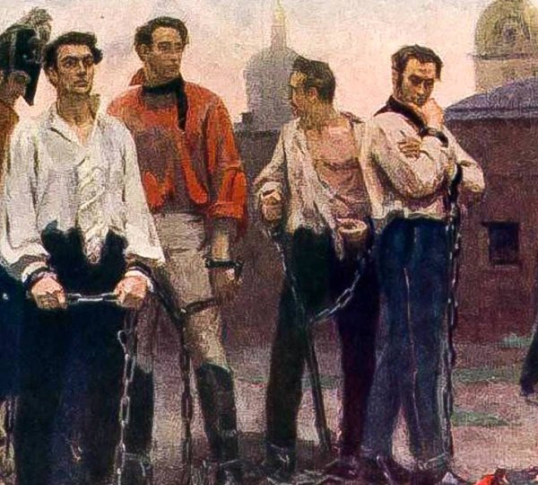 Живопись Семен Левенков декабристы