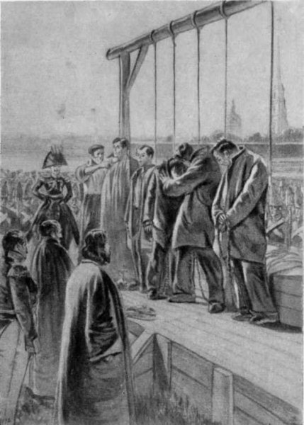 Казнь Декабристов 1826 картины