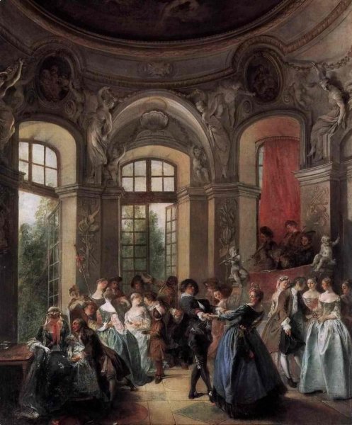 Никола Ланкре танцы в павильоне